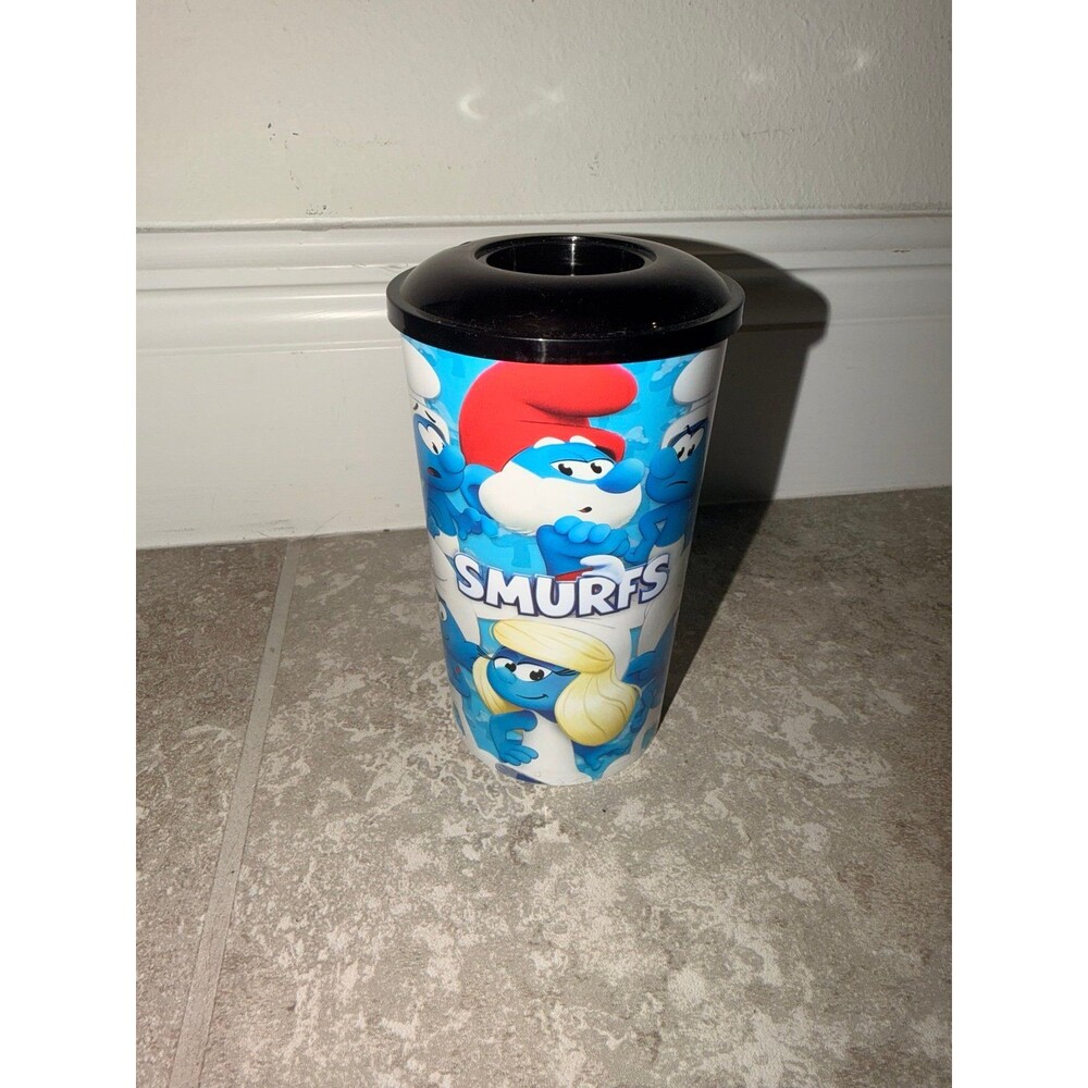 Smurfs 2025 Kids Cup Topper & Lid New Topper New AMC
Movie